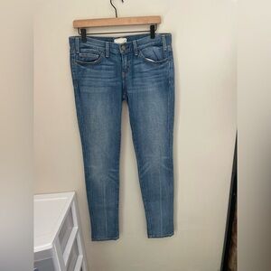 Current Elliott The Skinny Crease Jeans Size 28
